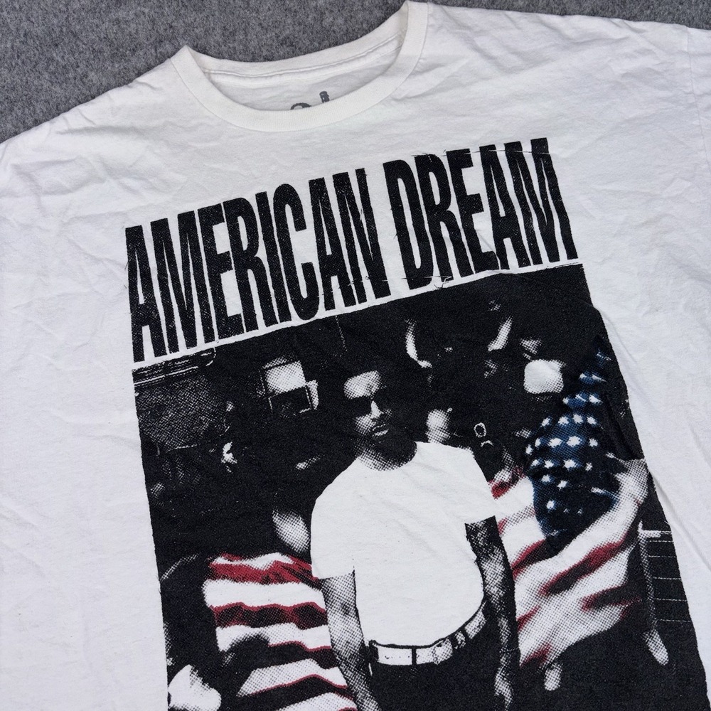 21 Savage Shirt Mens 2XL Graphic Tee Rap Hip Hop Streetwear Short Sleeve White